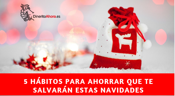 habitos para ahorrar estas navidades